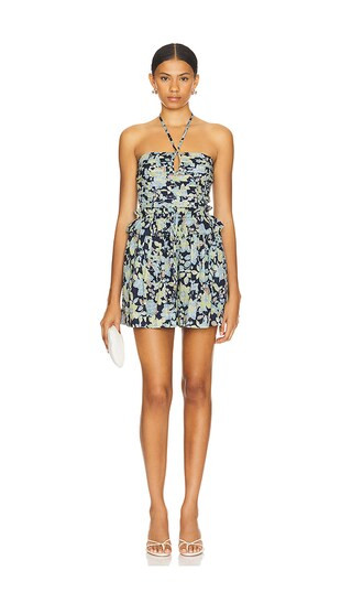 Hanna Romper in Night | Revolve Clothing (Global)