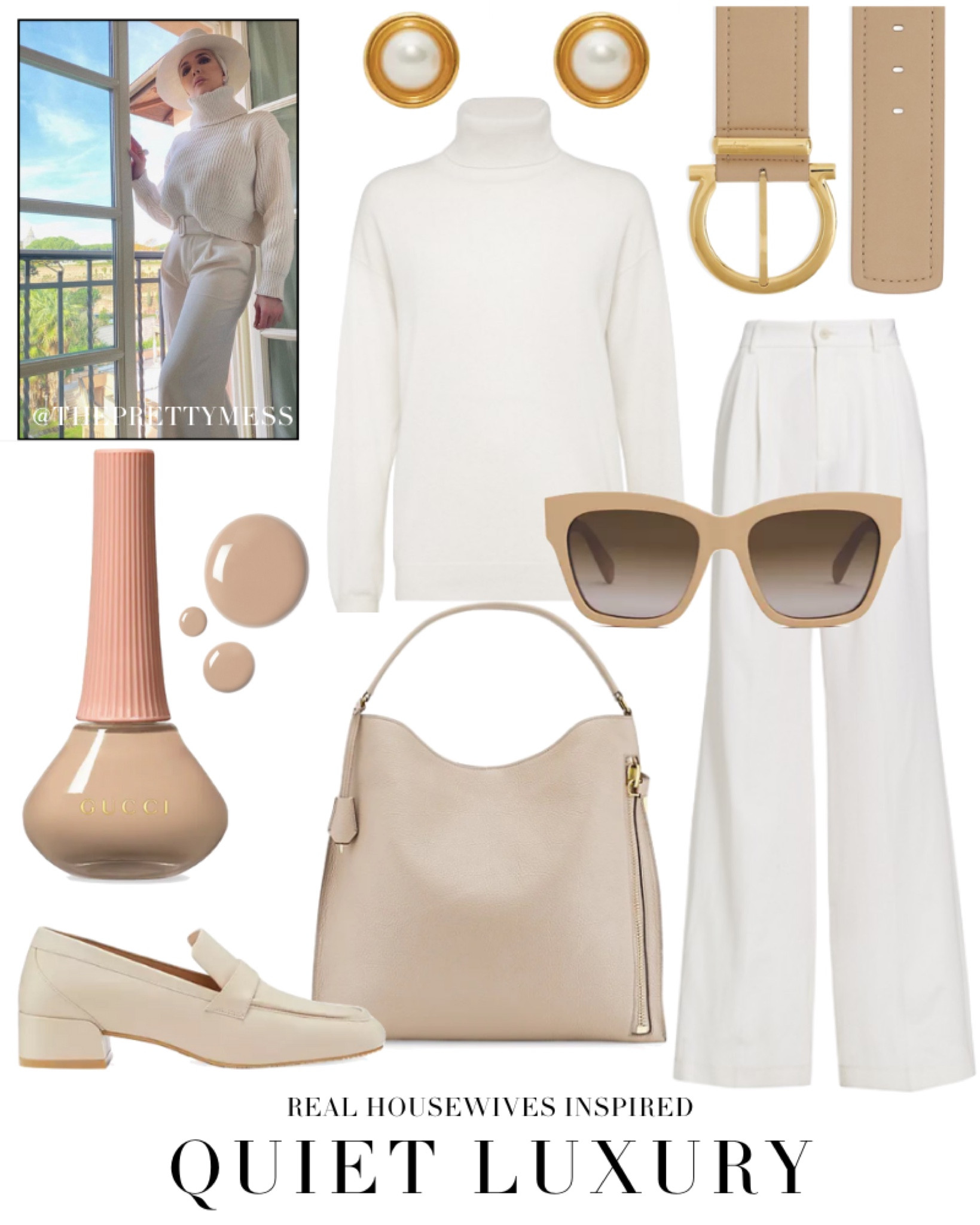 Though the Real Housewives are normally anything but quiet about luxury, we’ve partnered with @Saks to recreate Erika Girardi’s ivory monochromatic moment for the perfect quiet luxury look. Flowy trousers, neutral tones, classic silhouettes and loafers are taking over for fall and @Saks is your destination to shop them all. #Saks #SaksPartner #quietluxury #quietluxurylooks

NEW: Saks Friends & Family! 25% OFF* New Arrivals, 20% OFF* Select Jewelry! Valid 9/22-10/1. *Exclusions Apply

The celebrity name mentioned is in no way affiliated with this post or endorsing any products mentioned. 
