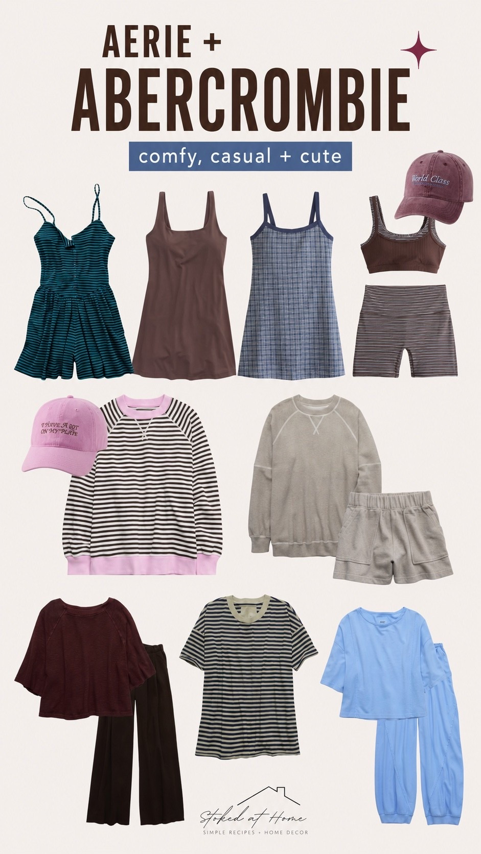 Aerie + Abercrombie cute and comfy finds 💜

#LTKootd #LTKActive #LTKSaleAlert