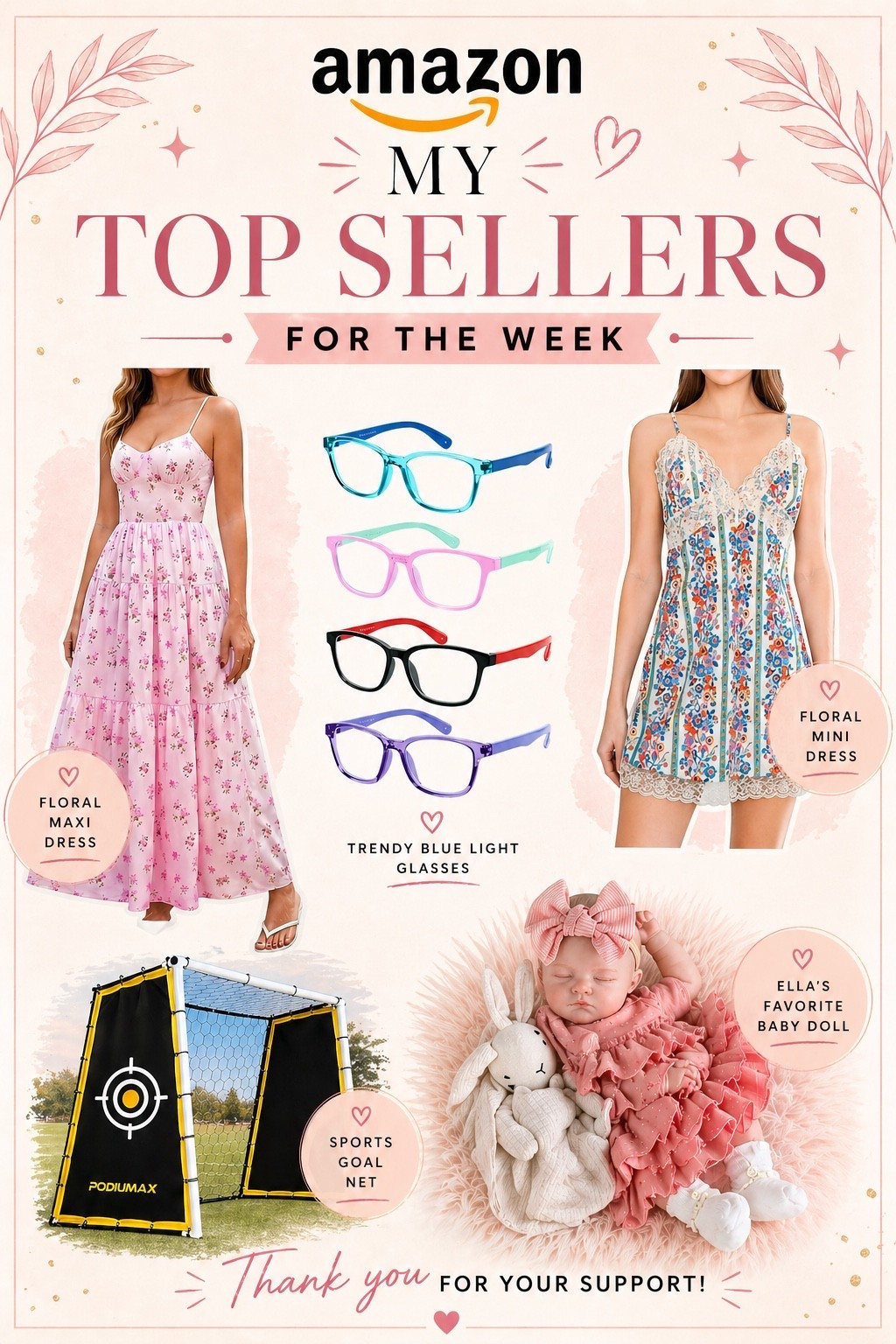April Amazon top sellers! Mom & little edition! 

#LTKPetite #LTKmomlife #LTKSeasonal