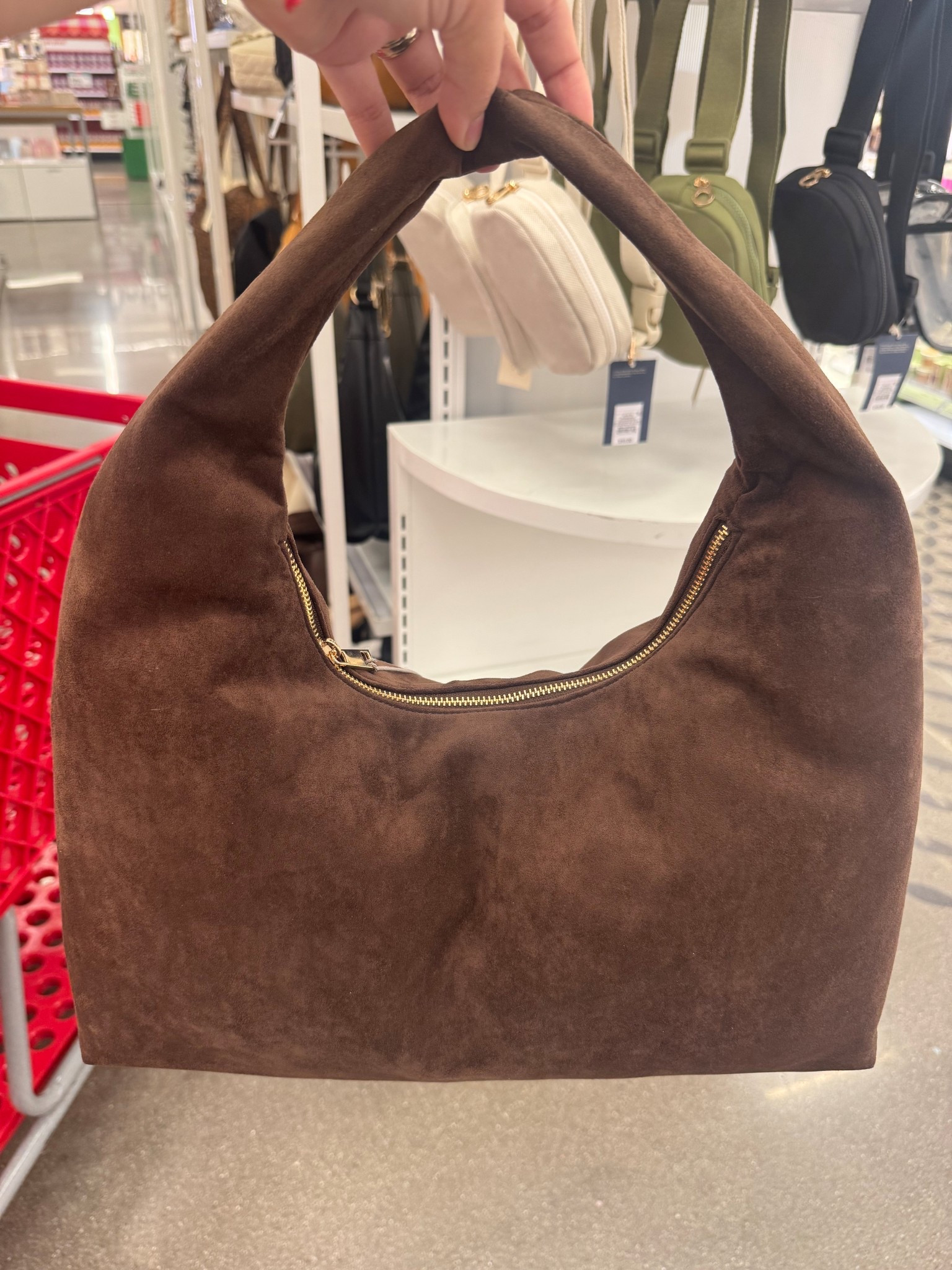 Brown Suede shoulder Bag
From Target


#LTKSeasonal #LTKItBag #LTKU