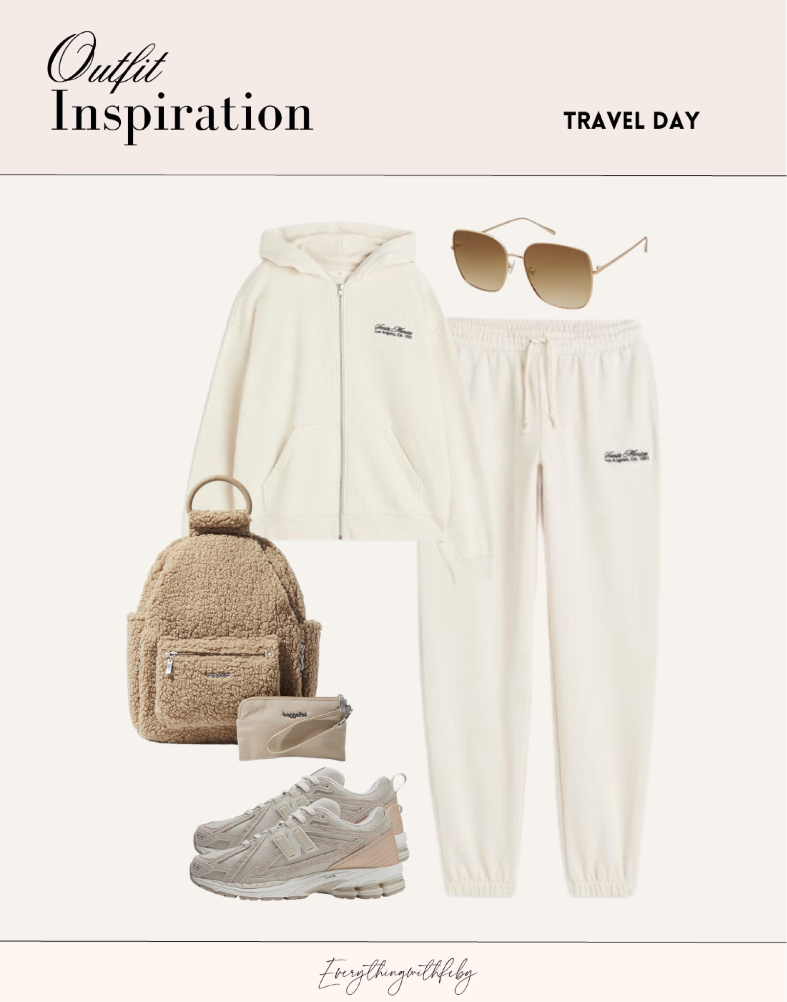 Outfit Ideas

Fall outfit ideas / winter outfit ideas / cozy fall outfit / airport outfit / loungewear / lounge set / sweatpants / sweatshirt / hoodie / new balance sneakers / sherpa backpack / sunglasses / amazon fashion / hnm / hm / neutral style / it girl style / casual outfit / casual style 

#LTKtravel #LTKSeasonal #LTKstyletip