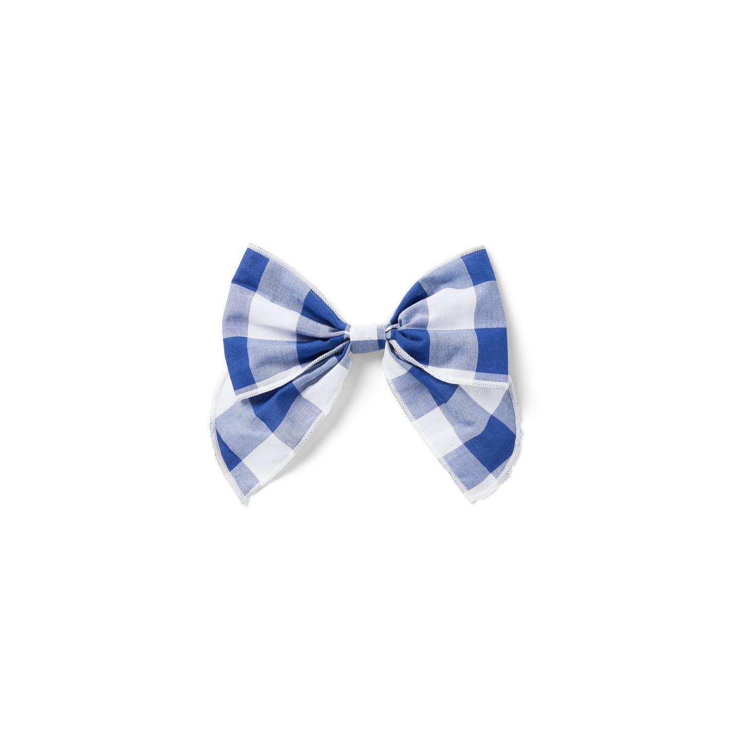 Gingham Bow Barrette | Janie and Jack