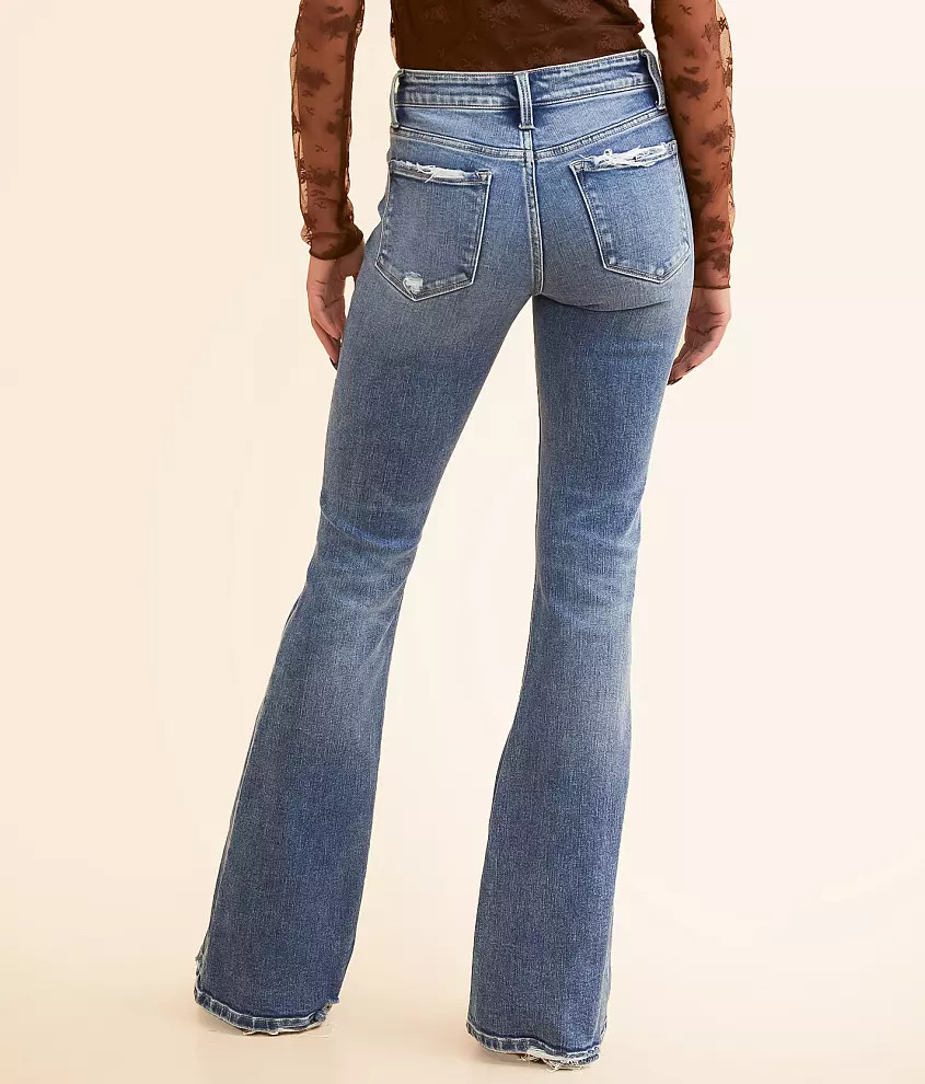 Mid-Rise Flare Stretch Jean | Buckle