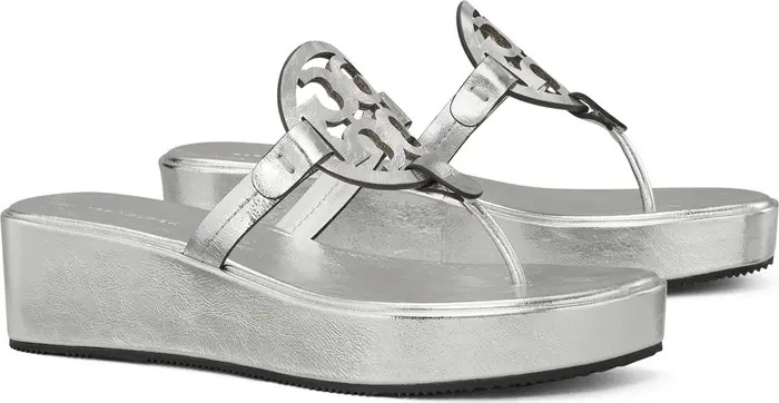 Miller Platform Wedge Thong Sandal (Women) | Nordstrom