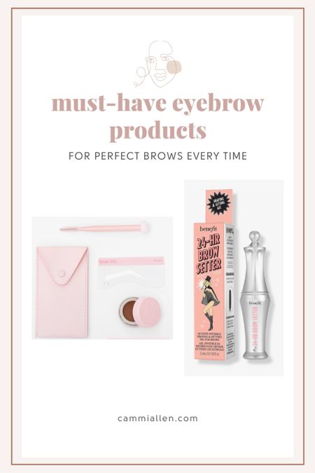 For perfect brows!!! I’ll never go back to using a pencil. The Brow Trio it’s so much quicker and easier and my brows are perfect every single time!! Smudge proof!!!! Waterproof!!! Followed by the Benefit 24 hour brow setter, These are the perfect combo! You’ll never have to worry how your eyebrows look again!

#LTKbeauty