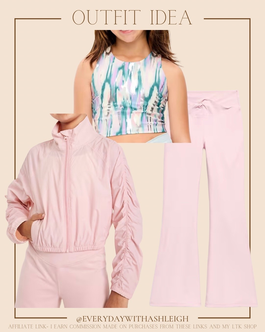 Casual active outfit for girls. 

#LTKKids #LTKSaleAlert #LTKActive