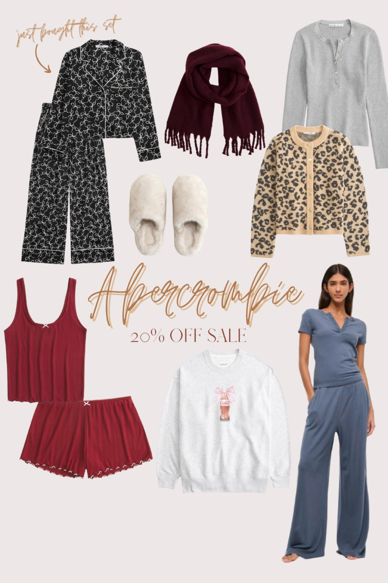 Today is the last day of the Abercrombie 20% sale!! 

#LTKGiftGuide #LTKHoliday #LTKMidsize