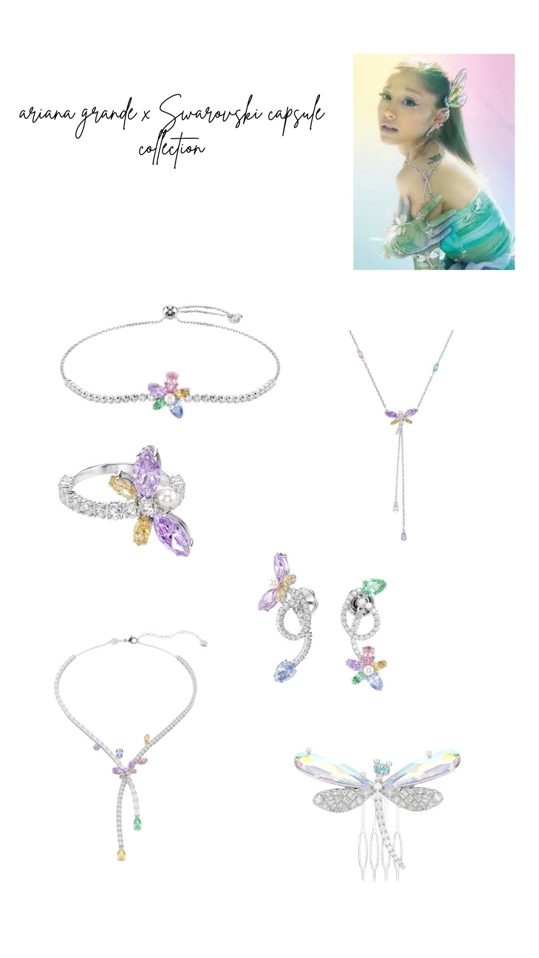 my favourite pieces from the ariana grande x swarovski capsule collection 🤍🤏🏻

#LTKluxury #LTKeurope #LTKspring