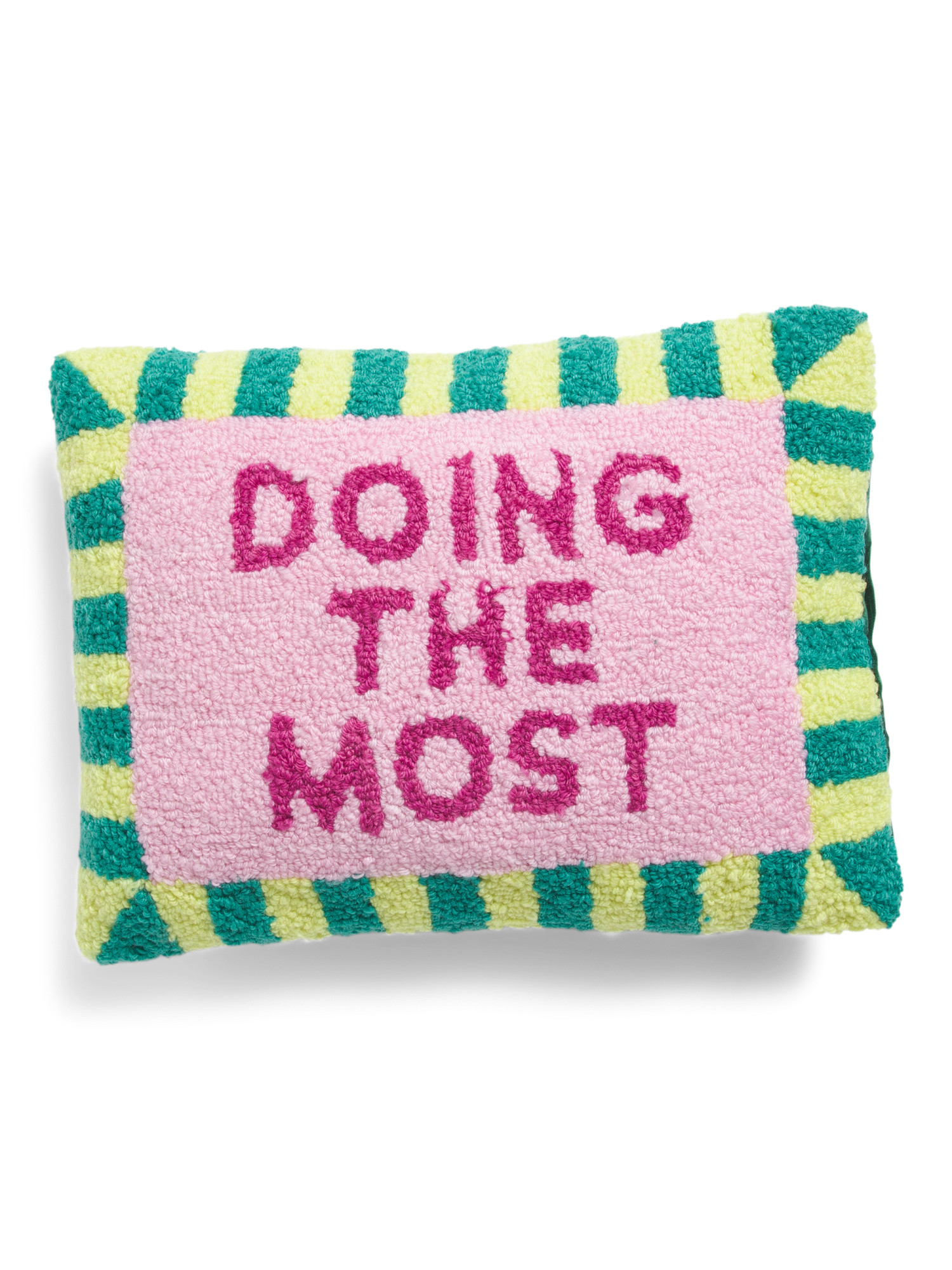 12x16 Doing The Most Hooked Pillow | Throw Pillows | Marshalls | Marshalls