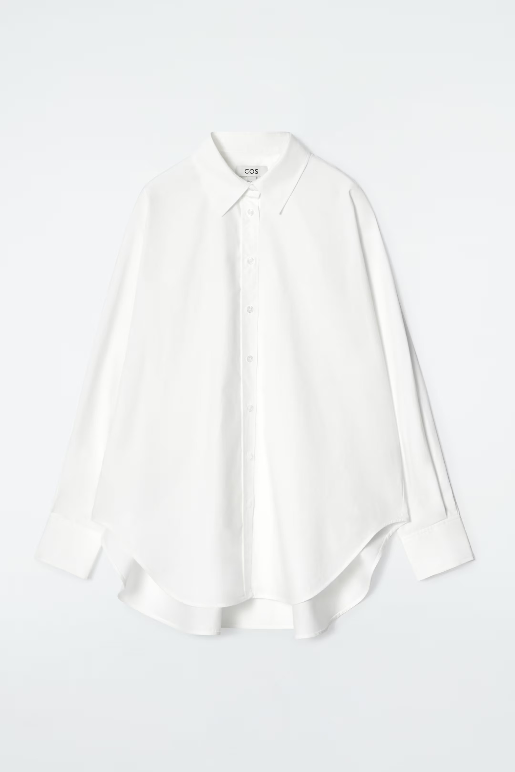 RELAXED COTTON SHIRT - WHITE | COS UK