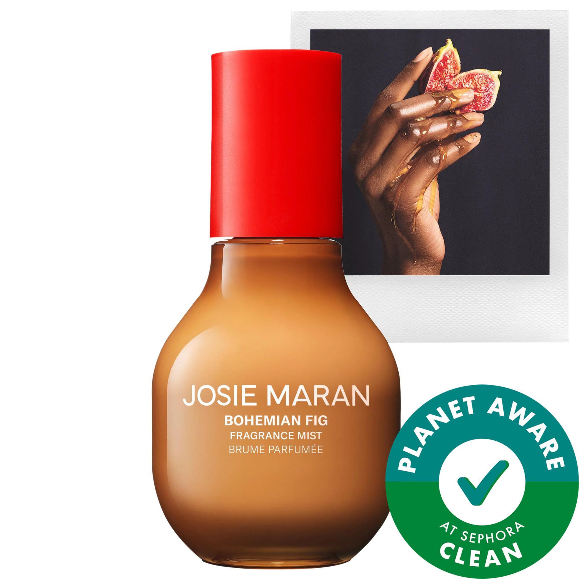 JOSIE MARAN Bohemian Fig - Body + Hair Fragrance Mist with 100% Natural Scents 3.38 oz/100 mL | Sephora (US)