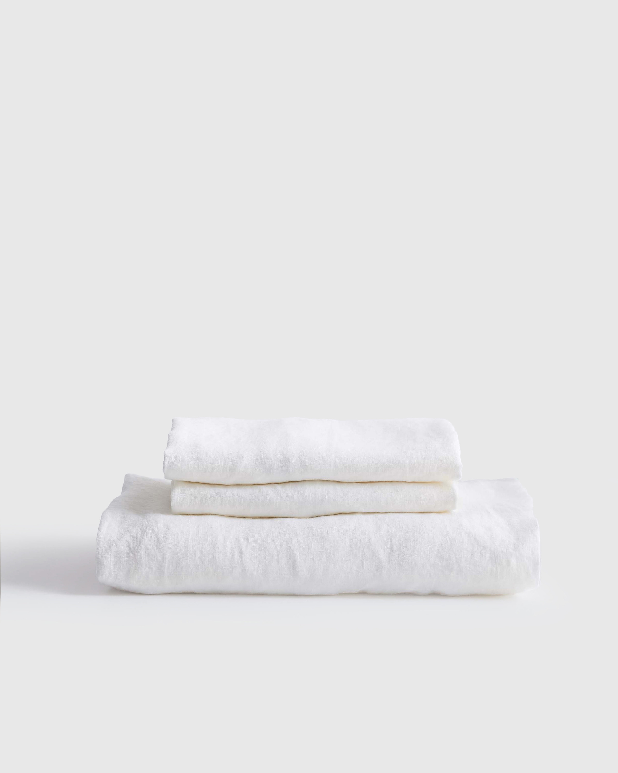 European Linen Fitted Sheet Set | Quince