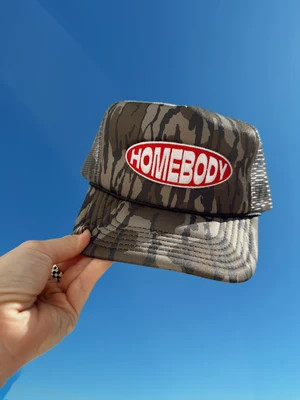 camo homebody trucker hat | Etta+East