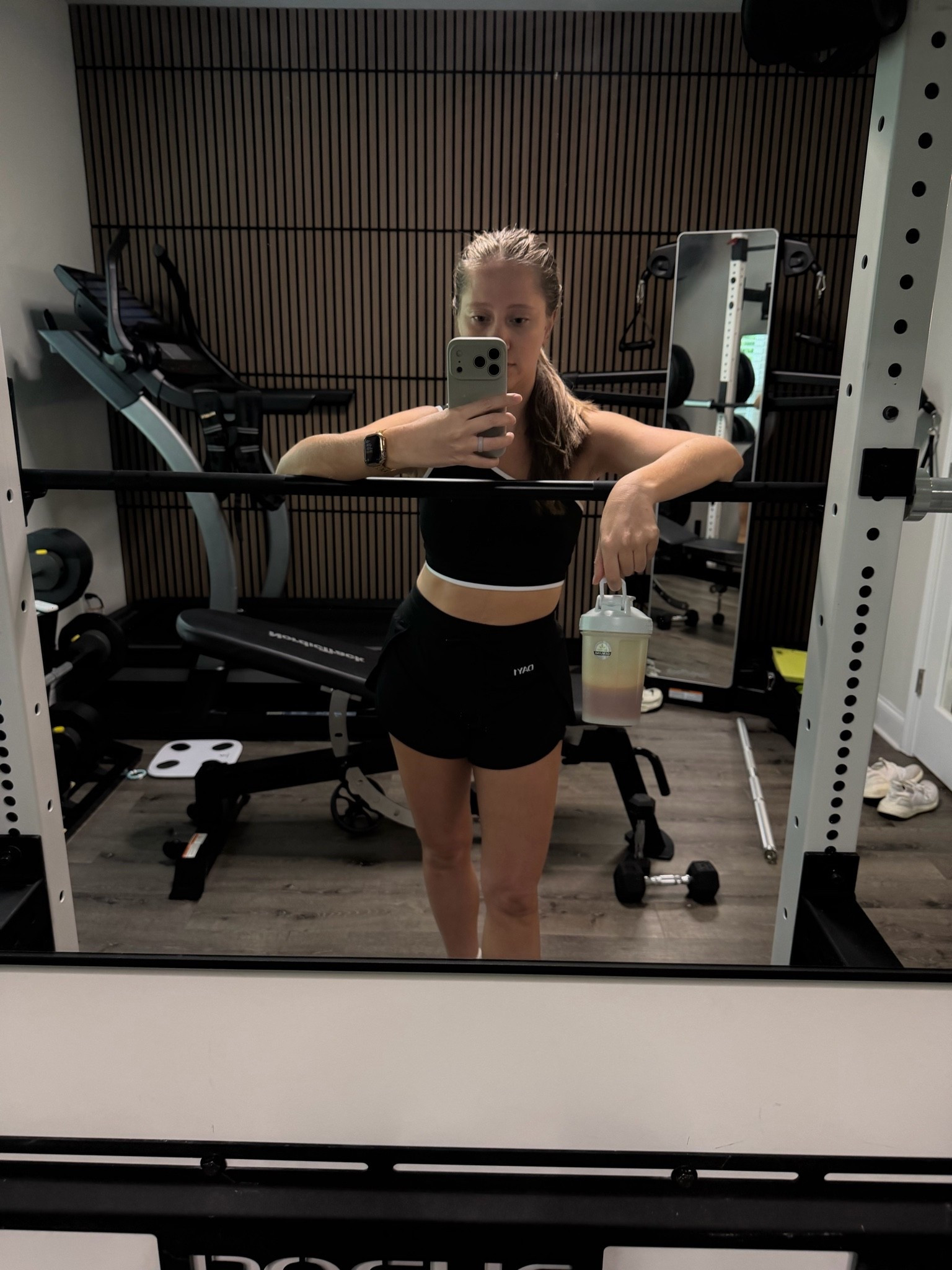 Workout set from Day 1 Fit. Wearing size XS for bra and Small for leggings

#LTKfitnessgoals #LTKActive #LTKmomlife