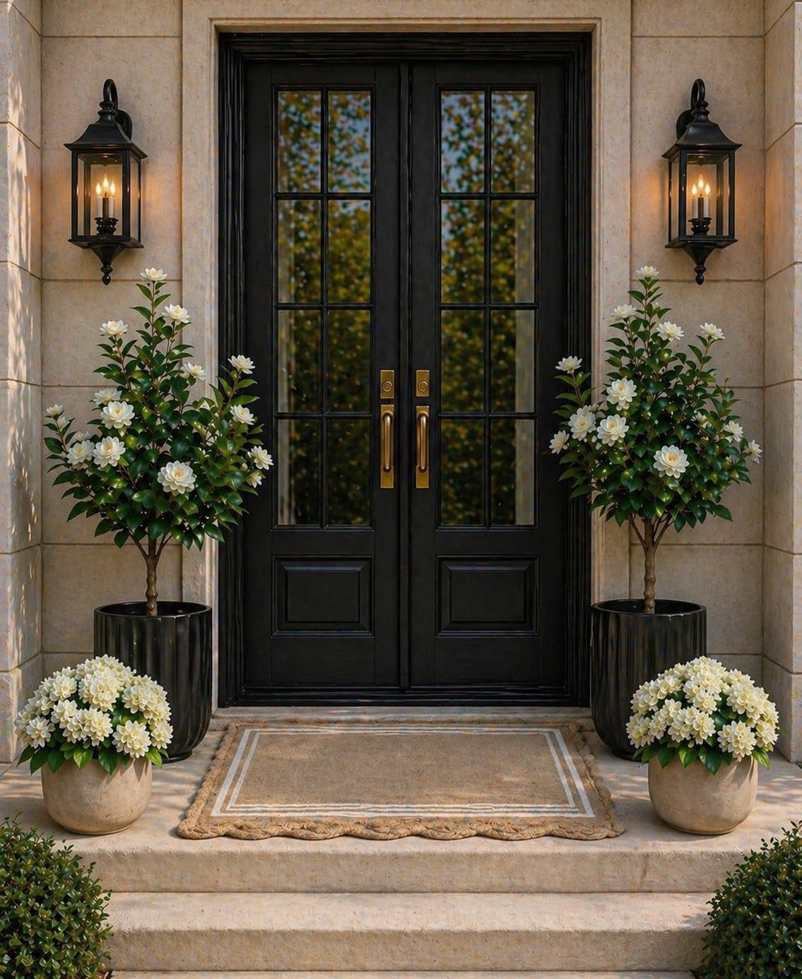 Front Porch styling with Amazon finds! 🏡 

I used AI to show how I imagine styling these gorgeous faux flowers and planters on a front porch! Such a beautiful pairing! 

Front Porch Inspo 
Spring Porch 
summer porch
Outdoor decor 
 

#LTKSeasonal #LTKHome