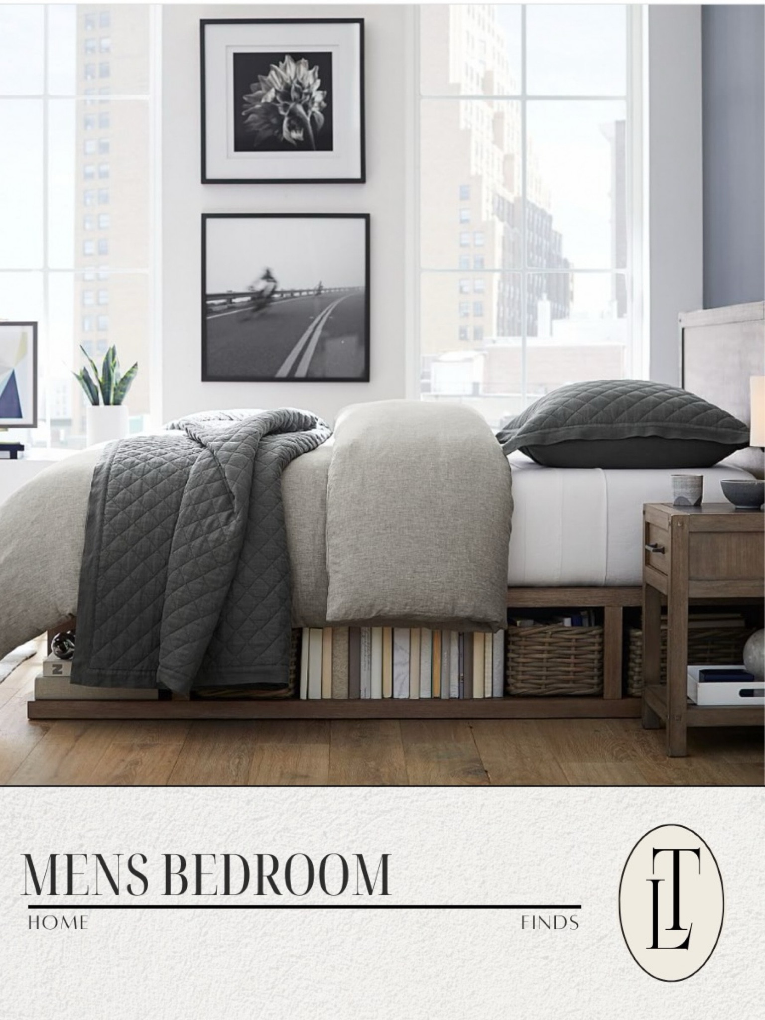 Men’s bedroom design!! Boys bedroom, men’s bedroom, men’s bedding, neutral bedding, black bedding, grey bedding

#LTKMens #LTKHome #LTKU