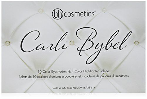 BH Cosmetics Carli Bybel 14 Color Eyeshadow & Highlighter Palette, 0.43 Pound | Amazon (US)