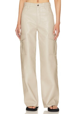 AGOLDE Recycled Leather Minka Cargo in Toast from Revolve.com | Revolve Clothing (Global)