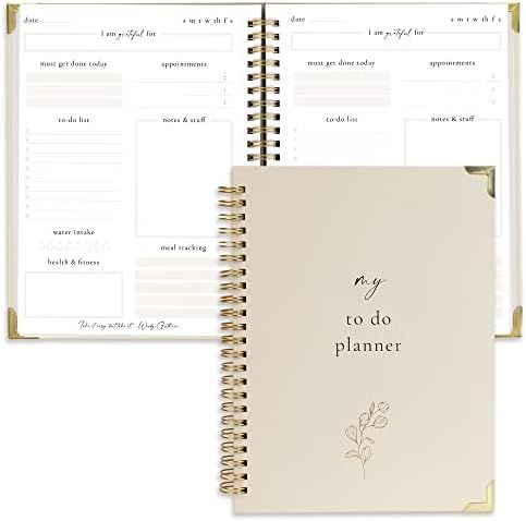 Simplified Daily To Do List Notebook - Easily Organize Your Tasks And Boost Productivity in Style... | Amazon (US)