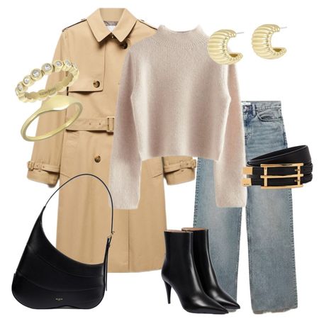 Can't go wrong with that classic trench! 

#LTKstyletip #LTKfindsunder100