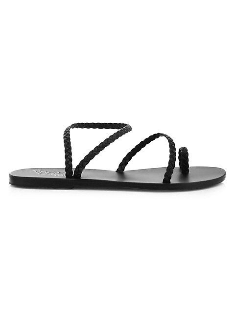 Eleftheria Braided Leather Sandals | Saks Fifth Avenue