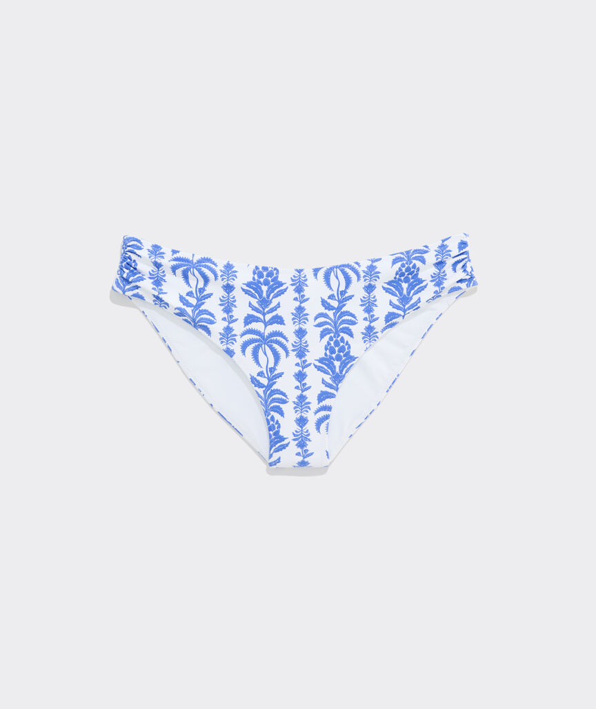 Ruched Low-Rise Bikini Bottom | vineyard vines