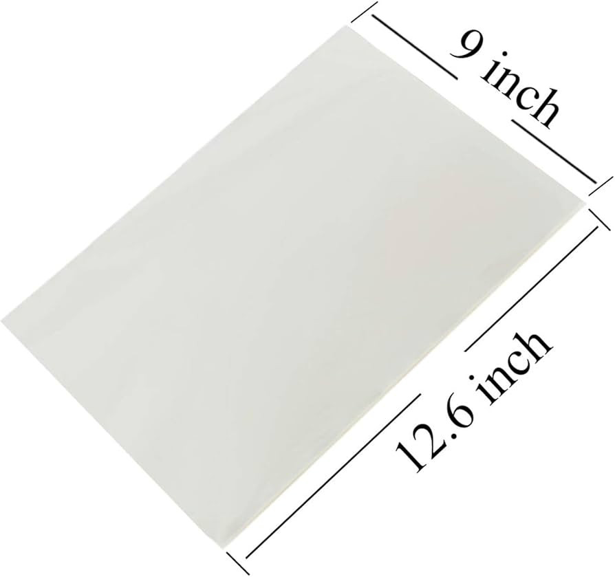 50/100/200 sheets Count Edible Rectangle Rice and Wafer Paper,9x12.6 inches for candy packaging o... | Amazon (US)