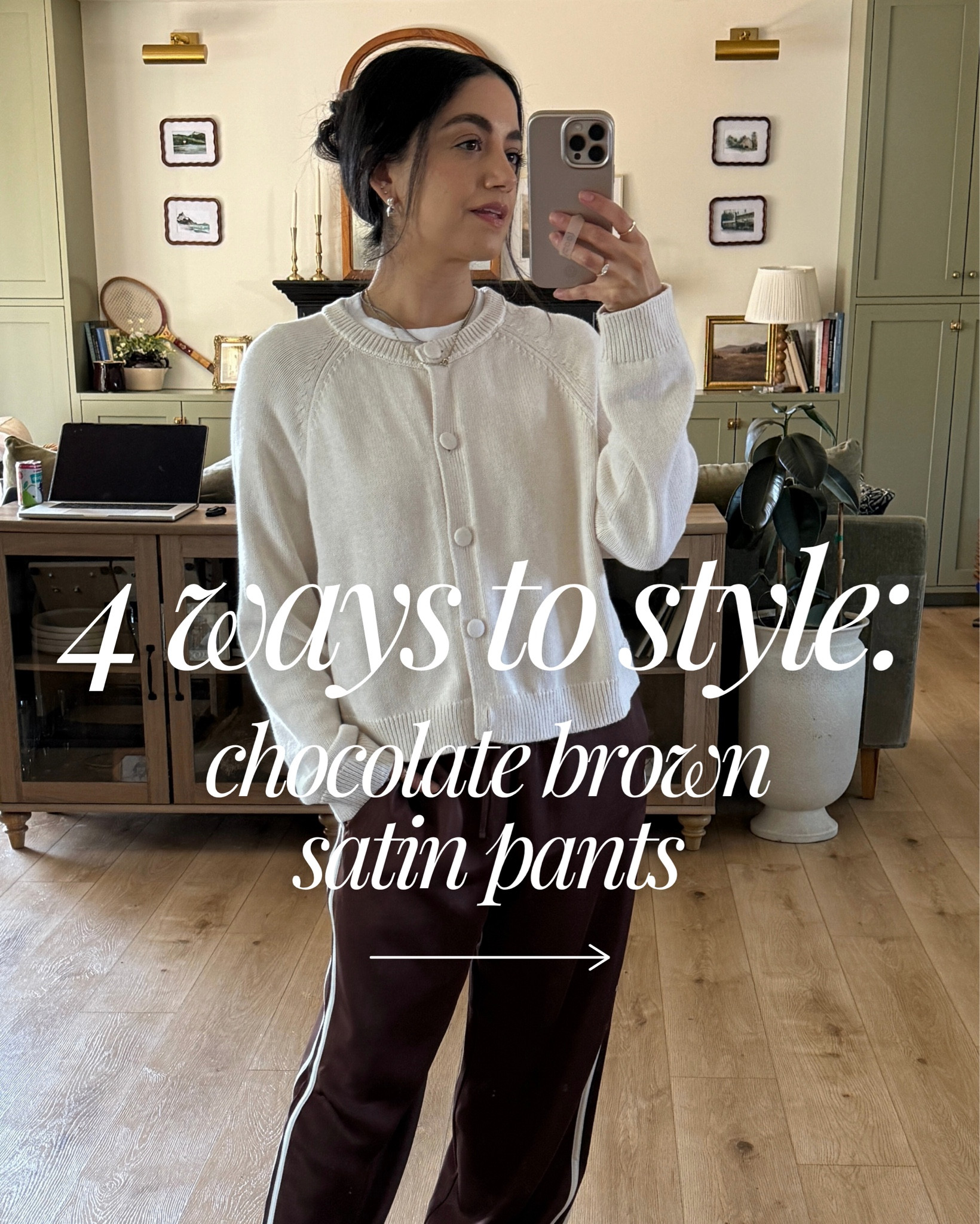 Styling my favorite chocolate brown satin pants 4 ways for fall!

Fall outfits, petite fall outfit ideas, satin pants, 1 item 4 ways, California fall outfits 

#LTKStyleTip #LTKPetite #LTKSeasonal