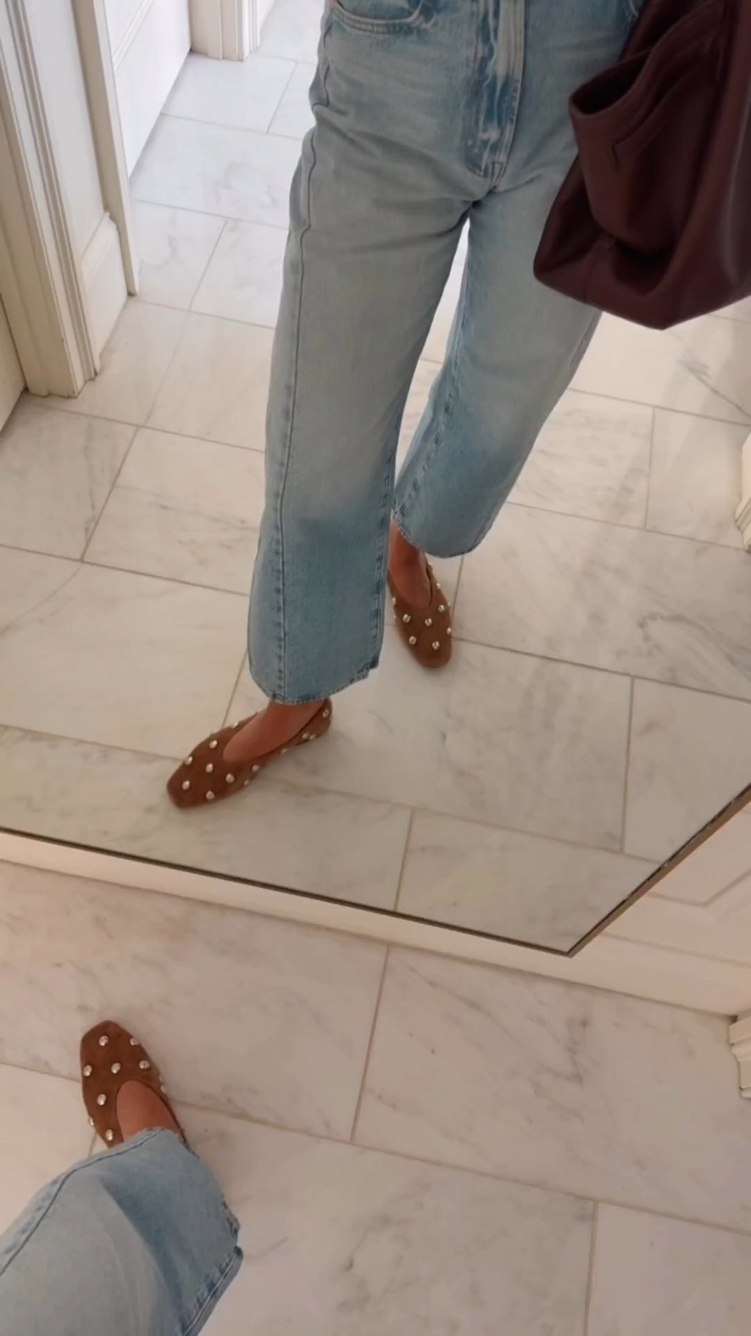 Love these jeans. They go in and out of stock and I found them fully in stock! Fit tts 