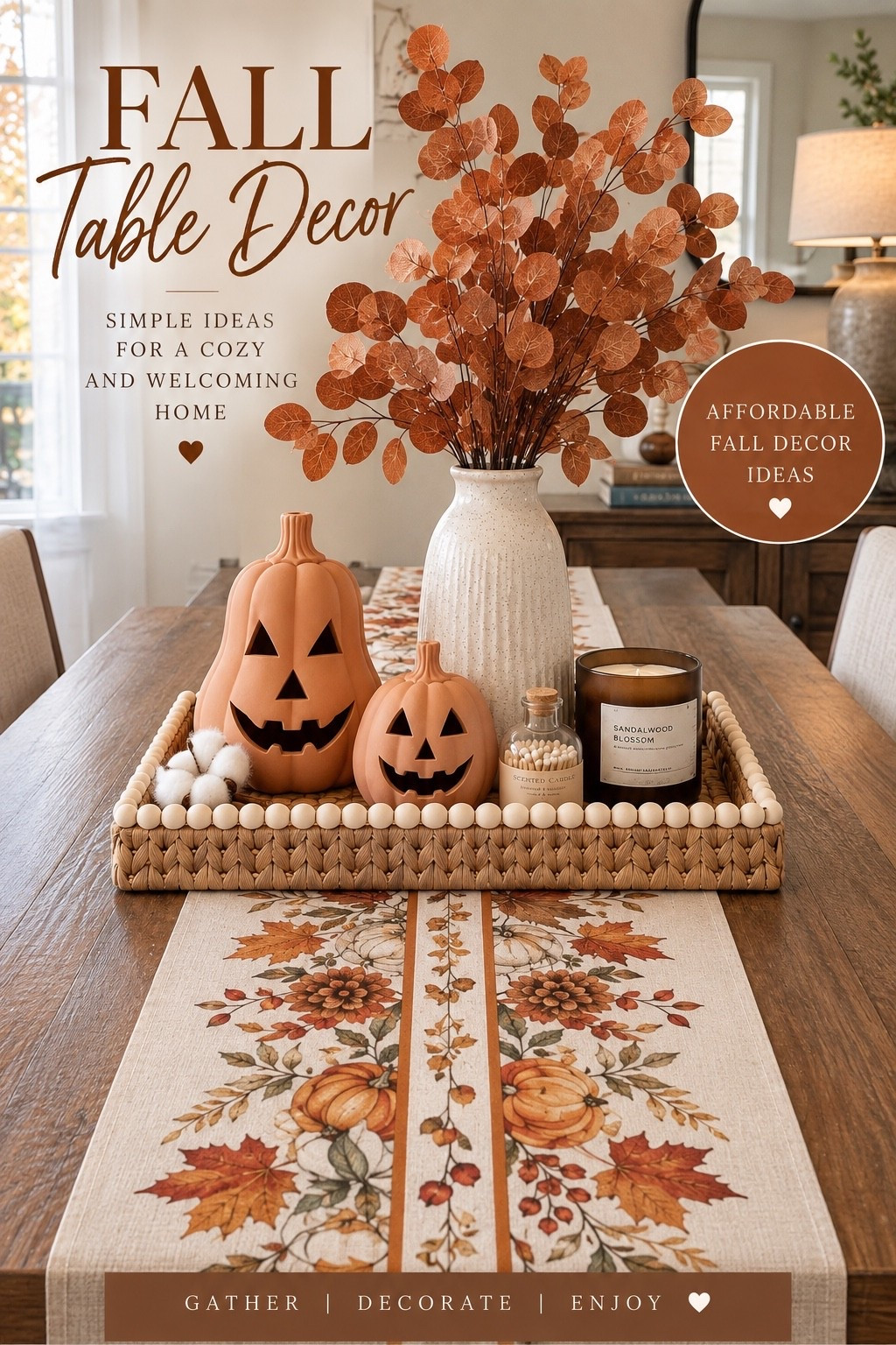 Fall decor, fall tray decor, terracotta pumpkins

#LTKHome #LTKSaleAlert #LTKmomlife