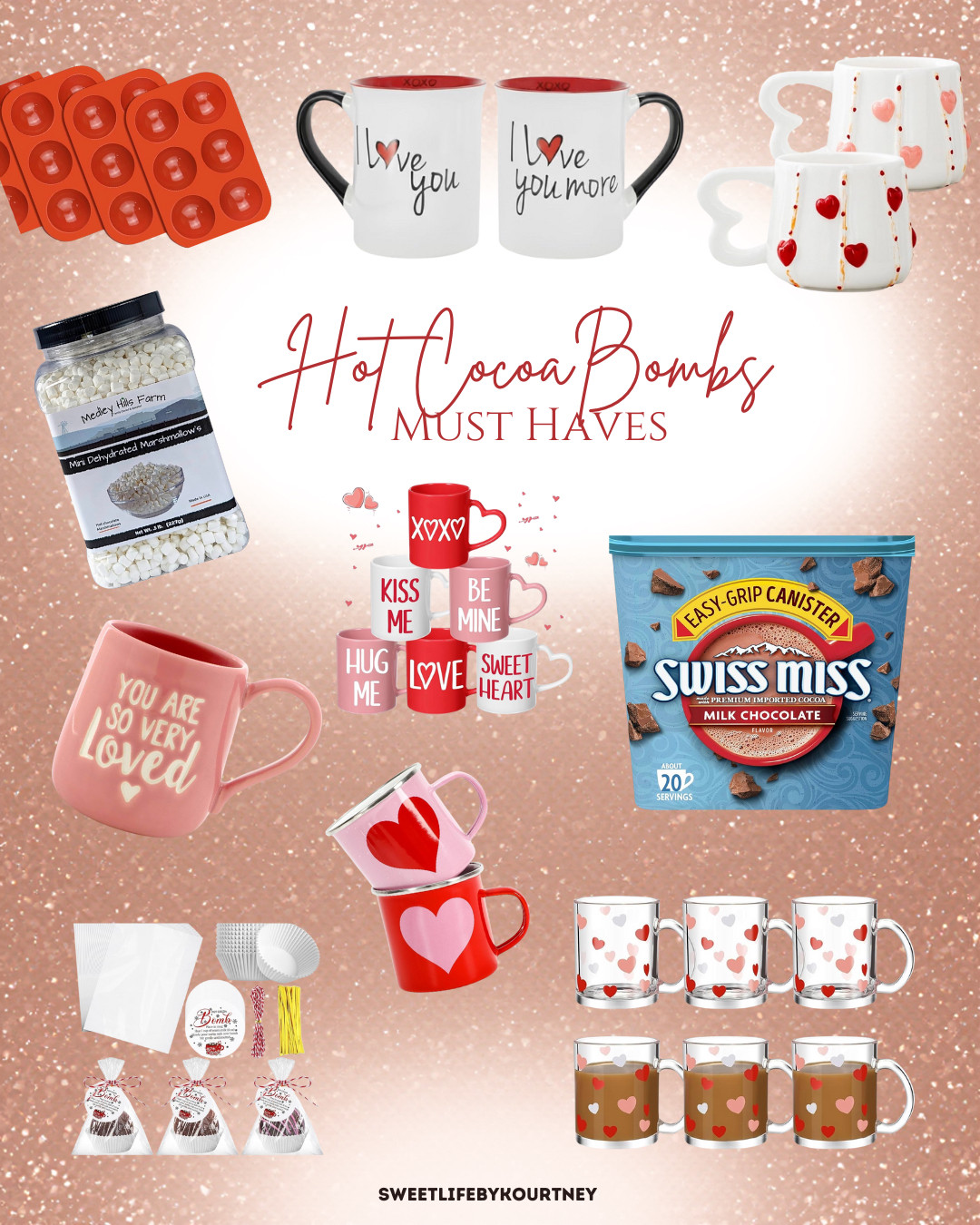  Hot cocoa bomb night just got upgraded with these cozy Amazon must-haves. 🍫☕
This is everything you need for Valentine’s treats, family movie nights, or gifting — mugs, molds, cocoa mix, and all the cute extras in one spot. All Amazon finds that make it easy to throw together a cozy moment without overthinking it. Save this for February nights, Galentine’s, or anytime you want something fun and warm.

#AmazonFinds #ValentinesDay #CozyHome #SweetLifeByKourtney


 

#LTKmomlife #LTKSeasonal #LTKfoodie