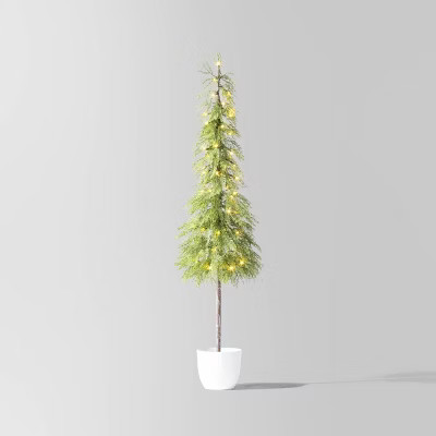 Pre-Lit Potted Balsam Artificial Christmas Tree - Wondershop™ | Target