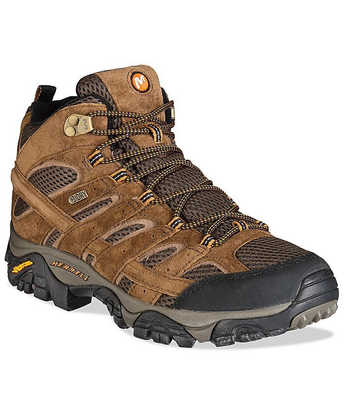 Merrell Men's MOAB 2 Mid-Top Waterproof Hiker & Reviews - All Men's Shoes - Men - Macy's | Macys (US)