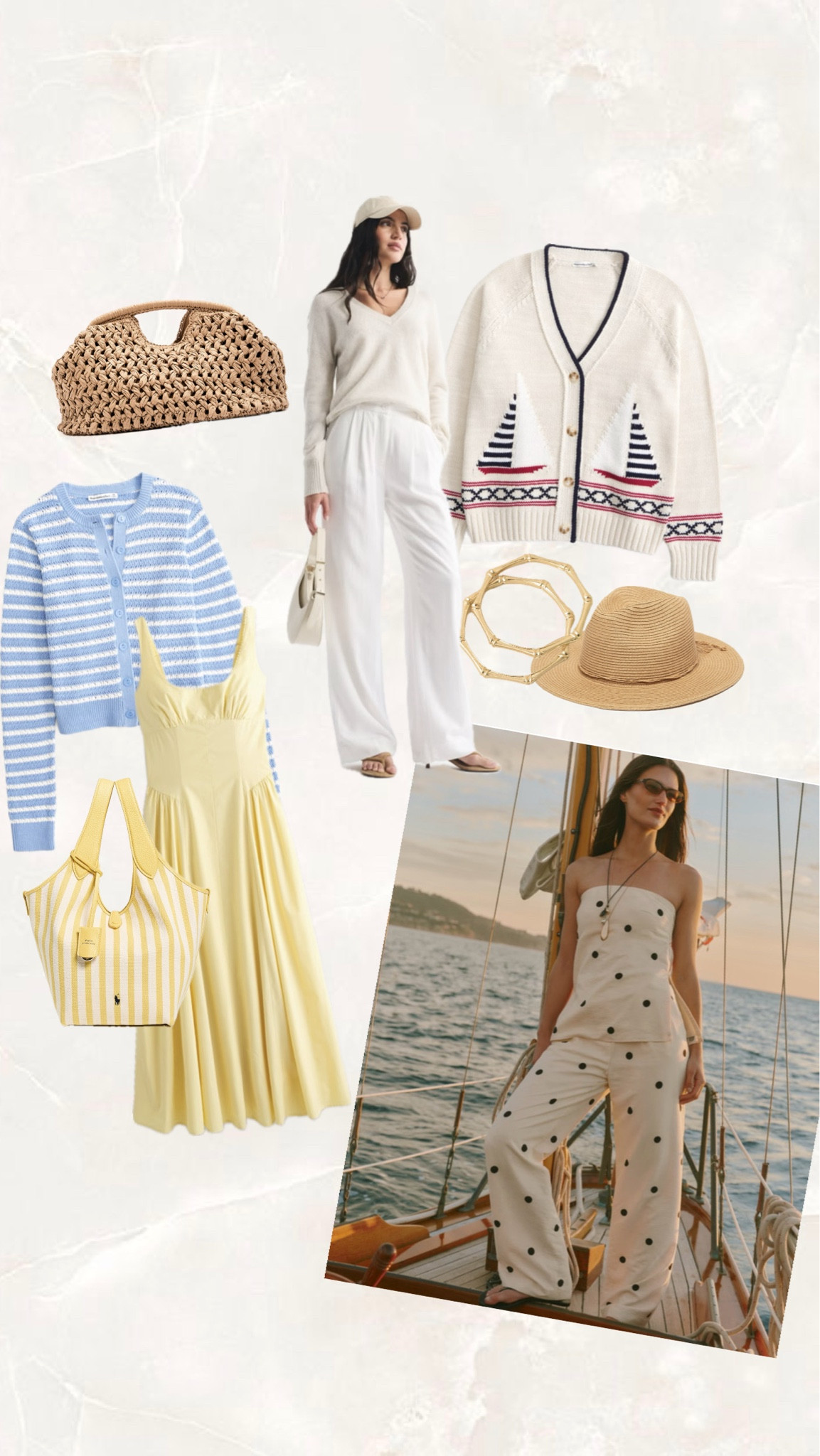Picturing myself on a sailboat in the Caribbean. These pieces are perfect for that or a summer in the North East Coast! 

#LTKgrwm #LTKTravel #LTKOver40