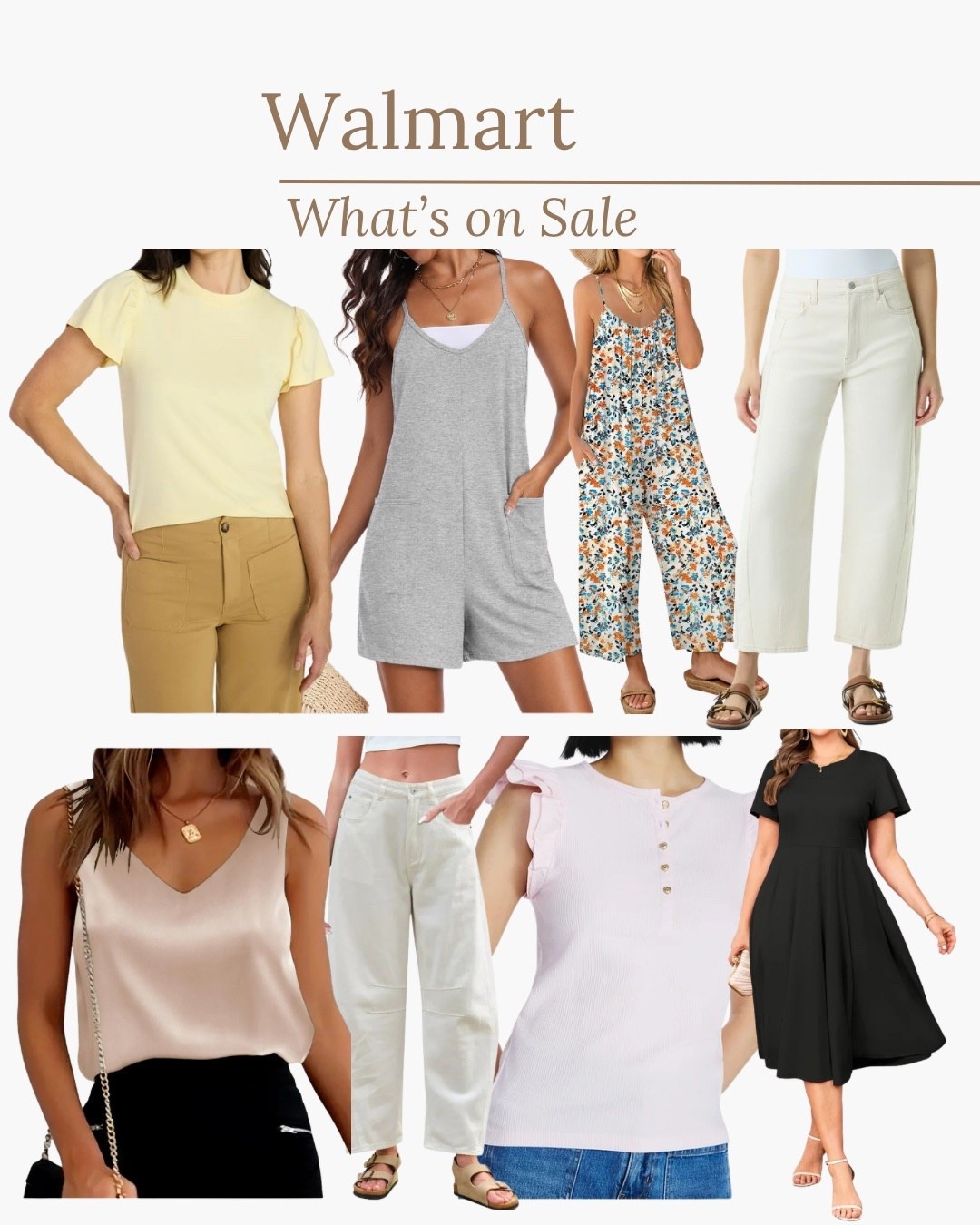 What’s on sale at Walmart!

#LTKSaleAlert #LTKootd