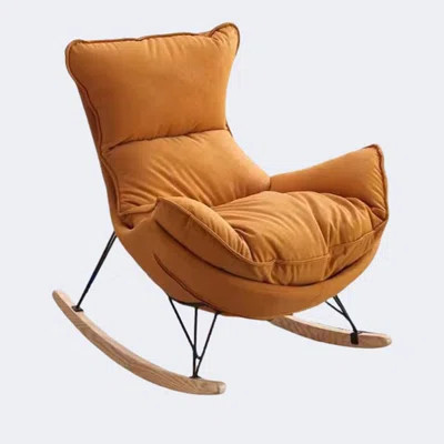 Nordic Leisure Single Light Luxury Rocking Chair Rocking Chair | Wayfair North America