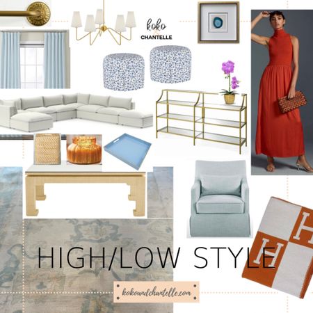 High Low Style for home and closet
Oushak rug
Rattan coffee table
Velvet curtains
Pumpkin candle
Intaglio
Rattan tissue cover
Hermes blanket dupe
Swivel chair
Return rod

#LTKstyletip #LTKfindsunder100 #LTKhome