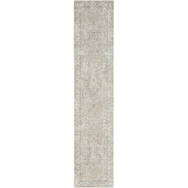 Nourison Astra Machine Washable Persian Beige 2'2" x 10' Area Rug (2x10) | Walmart (US)