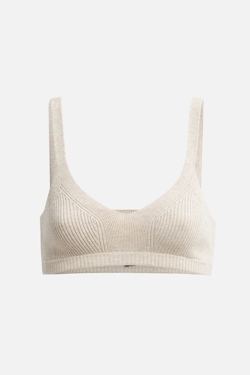 Lodi Ribbed Knit Bralette | Bandier