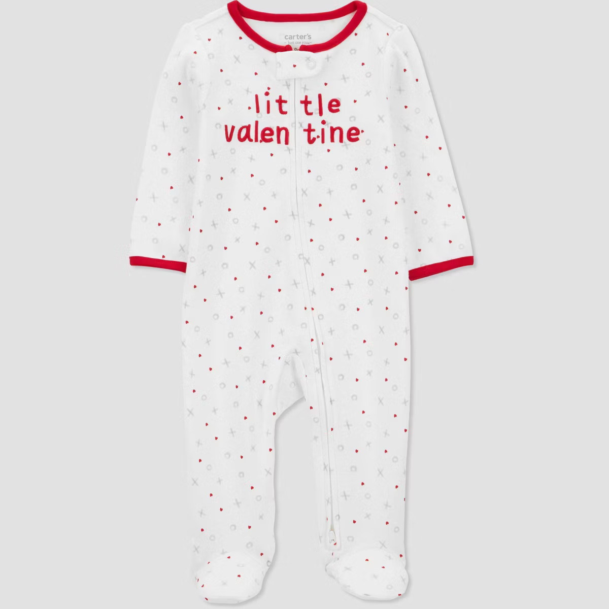 Carter's Just One You® Baby Valentine's Day Little Valentine Sleep N' Play - White | Target