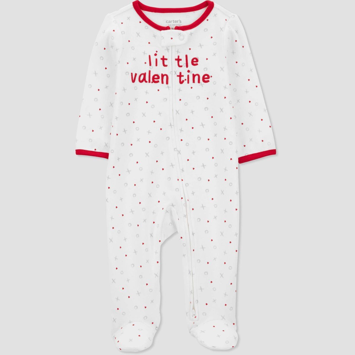 Carter's Just One You® Baby Valentine's Day Little Valentine Sleep N' Play - White | Target