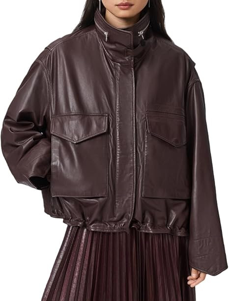 AllSaints Women's Clay Jacket | Amazon (US)