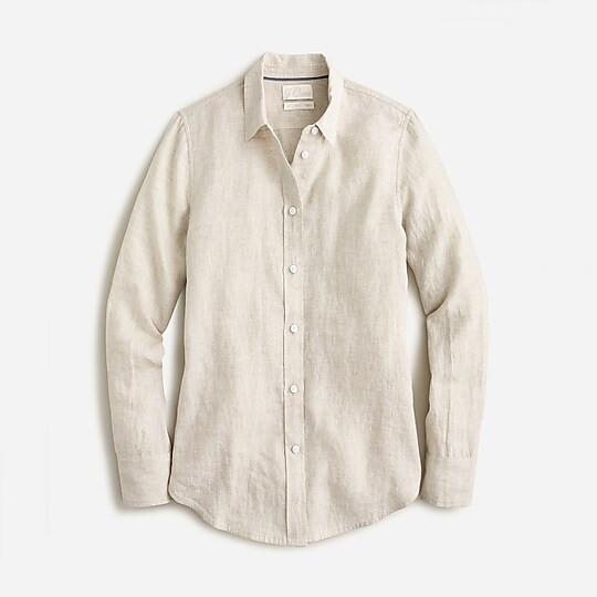Slim-fit Baird McNutt Irish linen shirt | J. Crew US