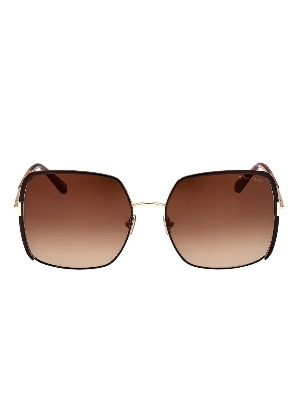 TOM FORD square-frame Sunglasses | Brown | FARFETCH | Farfetch Global