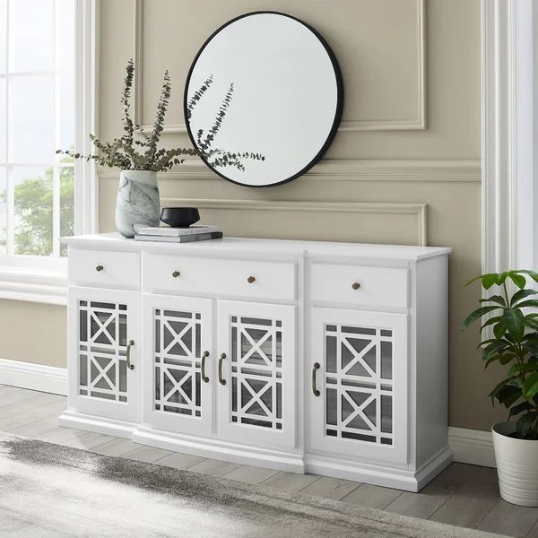 Hennigan 59.75'' Wide 3 Drawer Sideboard | Wayfair North America