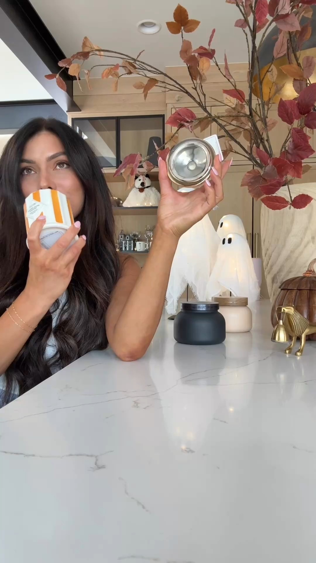 If you’re only buying one candle this fall… make it four. Because I couldn’t pick just one.

Matte Black Volcano — a classic, but the black jar makes it feel extra cool for Halloween.

Golden Maple Pumpkin — smells like fall pancakes. Cozy, sweet, and warm.

Pumpkin Spice & Black Walnut — soft and mellow with honey and walnut undertones. Fall, but not in-your-face.

Spiced Cider — crisp, fresh, and not your typical pumpkin scent.

You don’t need all four… but you’ll probably want them.

#LTKSeasonal #LTKStyleTip #LTKHome