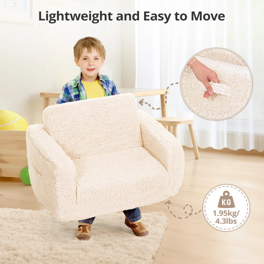 Kids Couch, Kids Sleeper Chairs for Toddler, Kids Folding Sofa | Wayfair North America