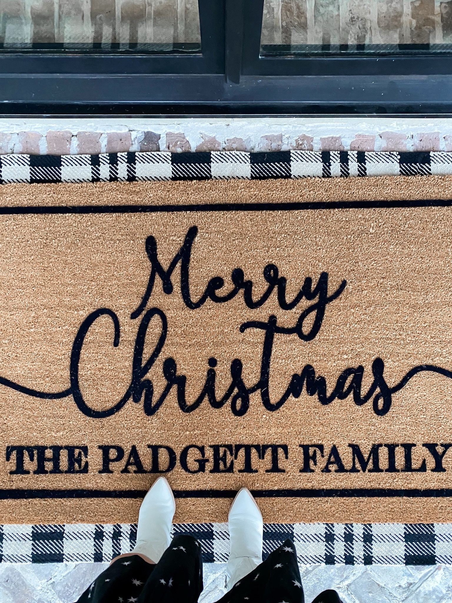 I have an exclusive 40% off discount code that you won’t find anywhere else  on my personalized doormats! Use code KARON40 for 40% off sitewide! These make the perfect gifts! 

Doormat / rug / rugs / boots / Christmas / Christmas decor / holiday decor / holiday porch / gifts for her / personalized gifts 

#LTKGiftGuide #LTKHome #LTKHoliday