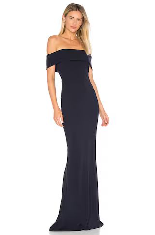 Katie May Legacy Gown in Navy from Revolve.com | Revolve Clothing (Global)